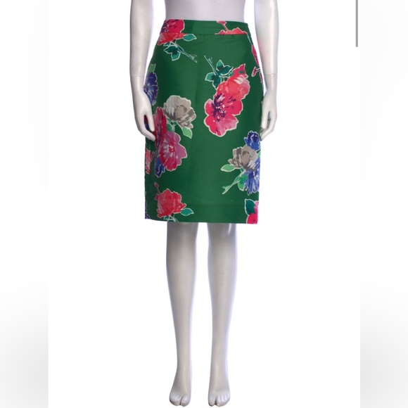 Kate Spade Floral Pencil Skirt - Picture 6 of 7